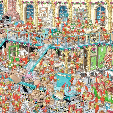 Jan van Haasteren Jan van Haasteren - Oud en Nieuw Feestje Puzzel 2x 1000 Stukjes