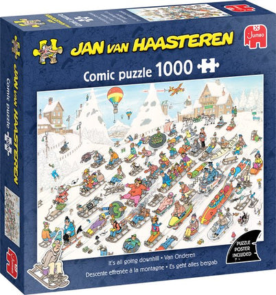 Jan van Haasteren Jan van Haasteren - Van Onderen Puzzel 1000 Stukjes