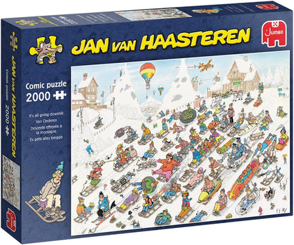Jan van Haasteren Jan van Haasteren - Van Onderen Puzzel 2000 Stukjes