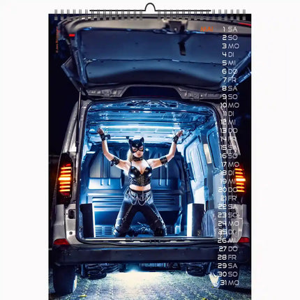Jens Cars en Girls Kalender 2027 A3