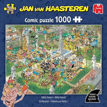 Jumbo Jan Van Haasteren -  BBQ Feest! Puzzel 1000 stukjes