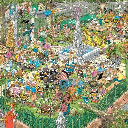 Jumbo Jan Van Haasteren -  BBQ Feest! Puzzel 1000 stukjes