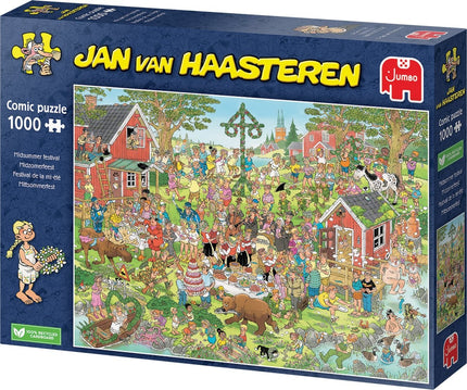 Jumbo Jan van Haasteren - Midzomerfeest Puzzel 1000 Stukjes