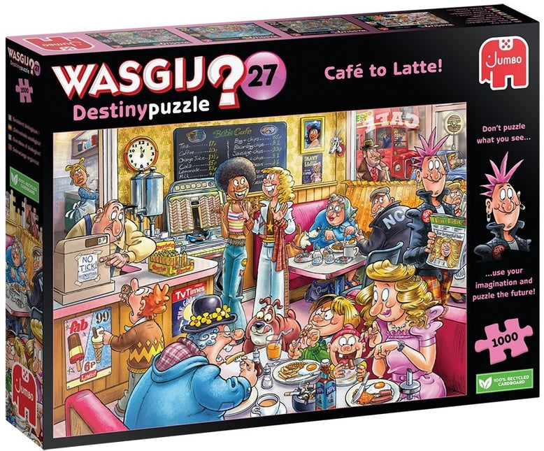 Jumbo Wasgij Destiny 27 De Koffieshop! Puzzel 1000 stukjes