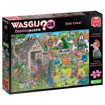 Jumbo Wasgij Destiny 28 – De Mancave van Pa! Puzzel 1000 Stukjes