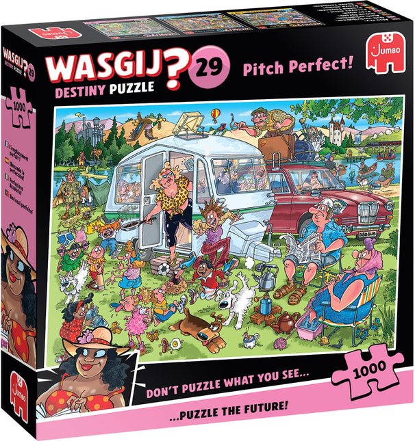 Jumbo Wasgij Destiny 29 Op de camping! - Pitch Perfect! Puzzel 1000 stukjes