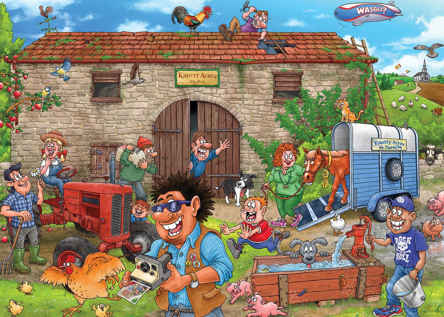 Jumbo Wasgij Destiny 30 - Een gelukkige oogst! Puzzel 1000 stukjes