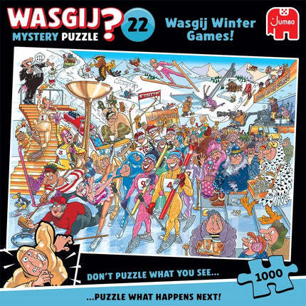 Jumbo Wasgij Mystery 22 Winterspelen! Puzzel 1000 stukjes
