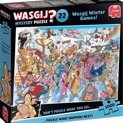 Jumbo Wasgij Mystery 22 Winterspelen! Puzzel 1000 stukjes