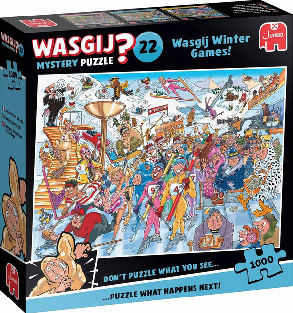 Jumbo Wasgij Mystery 22 Winterspelen! Puzzel 1000 stukjes