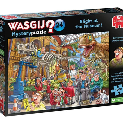 Jumbo Wasgij Mystery 24 – Paniek in het Museum! Puzzel 1000 Stukjes