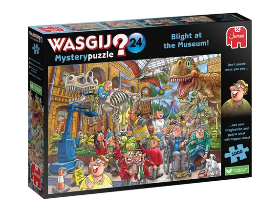 Jumbo Wasgij Mystery 24 – Paniek in het Museum! Puzzel 1000 Stukjes