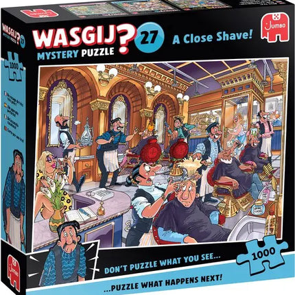 Jumbo Wasgij Mystery 27 – Vlam in de Pan! Puzzel 1000 Stukjes