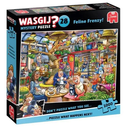 Jumbo Wasgij Mystery 28 – Kat en Muisspel! Puzzel 1000 Stukjes
