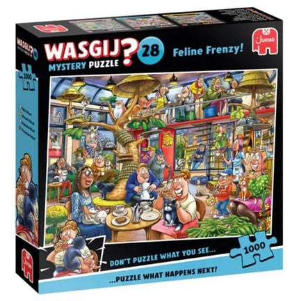Jumbo Wasgij Mystery 28 – Kat en Muisspel! Puzzel 1000 Stukjes