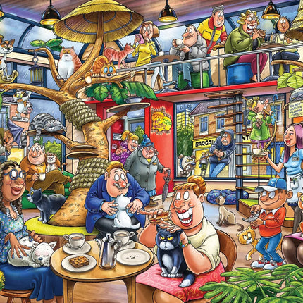 Jumbo Wasgij Mystery 28 – Kat en Muisspel! Puzzel 1000 Stukjes