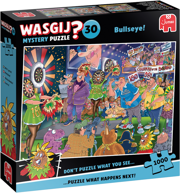 Jumbo Wasgij Mystery 30 Schot in de roos! Puzzel 1000 Stukjes