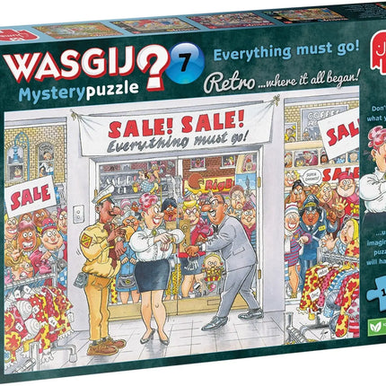 Jumbo Wasgij Mystery 7 Uitverkoop! Puzzel 1000 stukjes