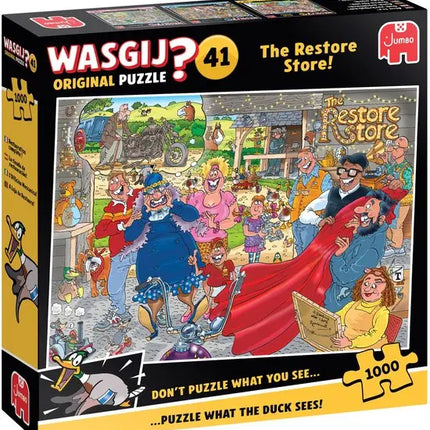 Jumbo Wasgij Original 41 – Motormake-over! Puzzel 1000 Stukjes