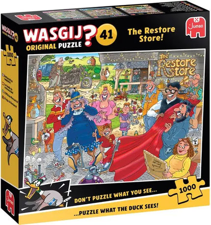 Jumbo Wasgij Original 41 – Motormake-over! Puzzel 1000 Stukjes