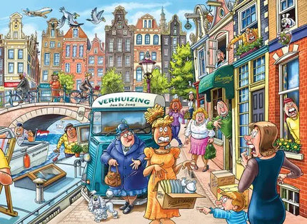 Jumbo Wasgij Original 45 – Verhuisdag! Puzzel 1000 Stukjes