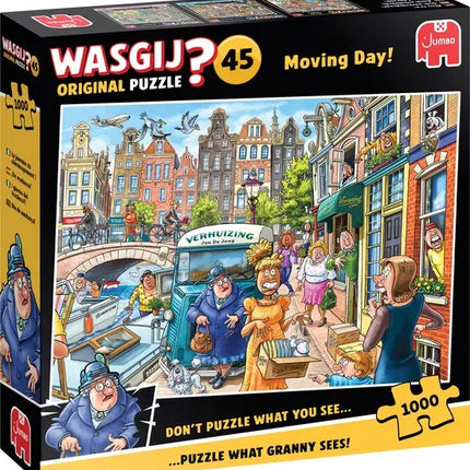 Jumbo Wasgij Original 45 – Verhuisdag! Puzzel 1000 Stukjes