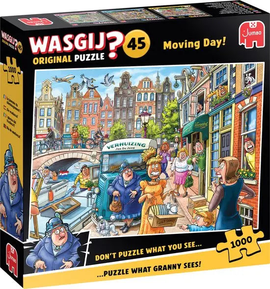 Jumbo Wasgij Original 45 – Verhuisdag! Puzzel 1000 Stukjes