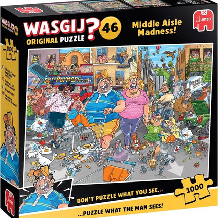 Jumbo Wasgij Original 46 – Buitenkansjes! Puzzel 1000 Stukjes