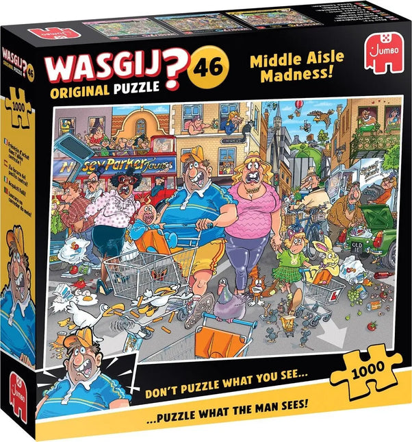 Jumbo Wasgij Original 46 – Buitenkansjes! Puzzel 1000 Stukjes