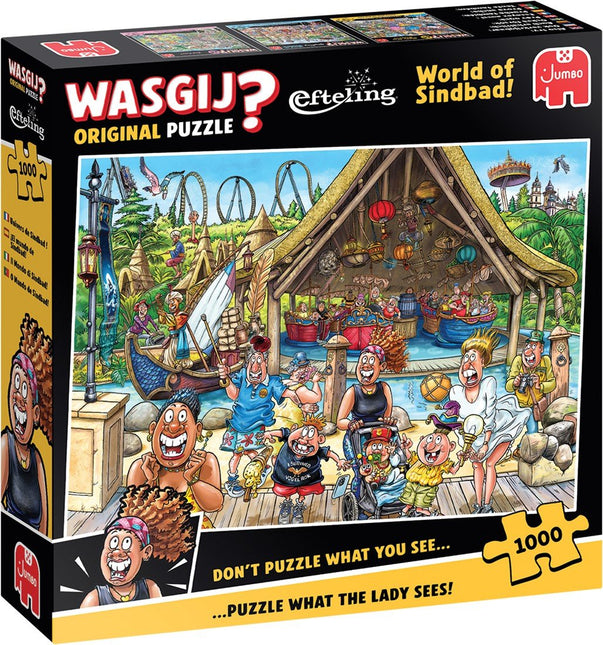 Jumbo Wasgij Original Efteling - De Wereld van Sindbad! Puzzel 1000 stukjes