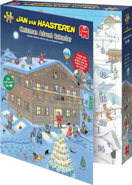 Jumbo Xms Jan van Haasteren Adventkalender Puzzel 1296 Stukjes