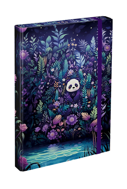kalenderwinkel Baagl Schoolmap A4 Jungle Panda