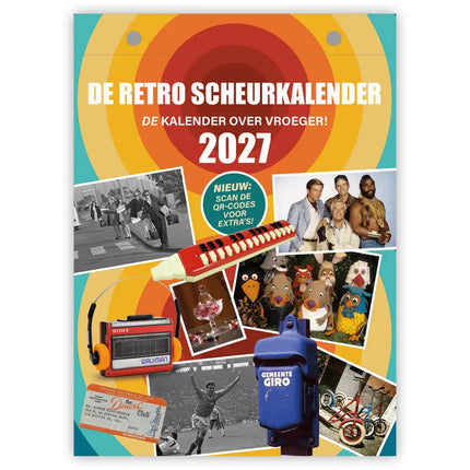 kalenderwinkel De Retro Scheurkalender 2027