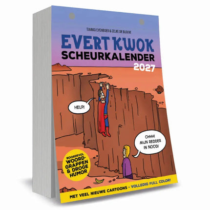 kalenderwinkel Evert Kwok Scheurkalender 2027