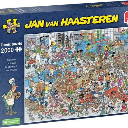 kalenderwinkel Jan van Haasteren - De Bakkerij Puzzel 2000 Stukjes