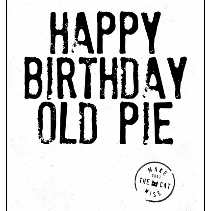 kalenderwinkel Make That the Cat Wise Verjaardagskalender A5