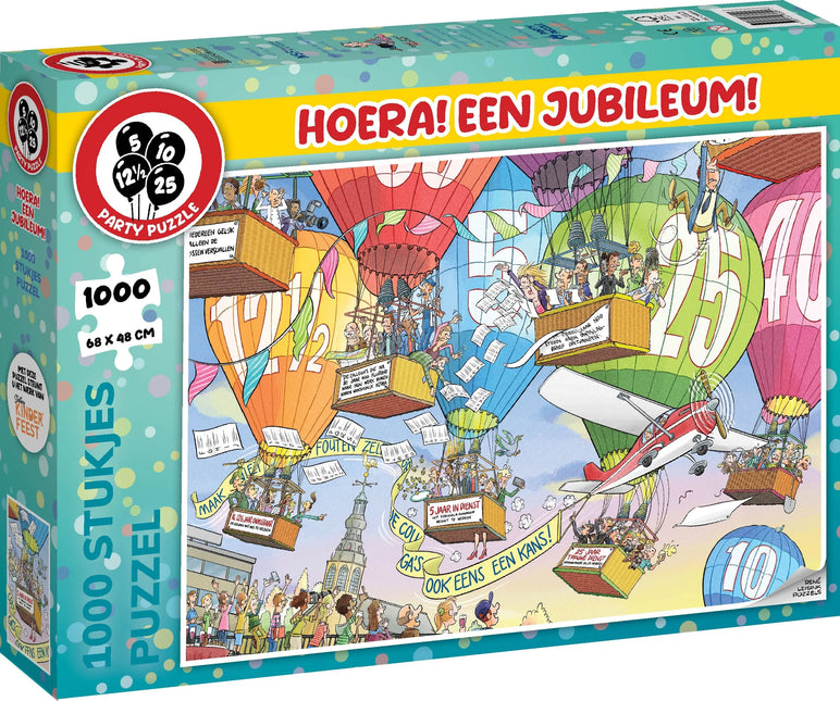kalenderwinkel Party Puzzel - Hoera! Een Jubileum!