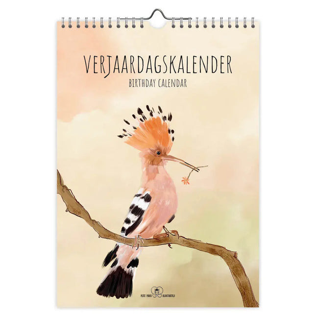 kalenderwinkel Petit Paris verjaardagskalender A4