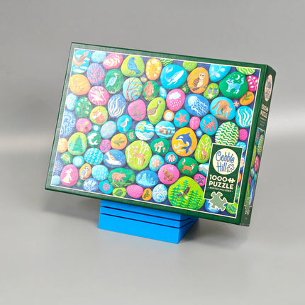 kalenderwinkel Puzzeldoos standaard met posterhouder en magneten