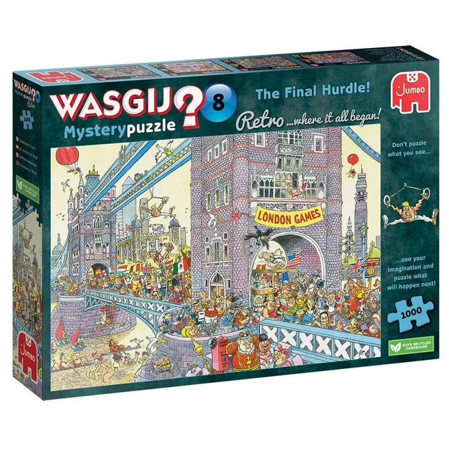 kalenderwinkel Wasgij Retro Mystery 8 – De Laatste Horde! Puzzel 1000 Stukjes