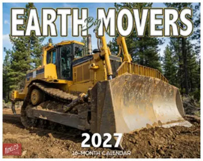 KingCompany Grondverzetmachines Kalender 2027