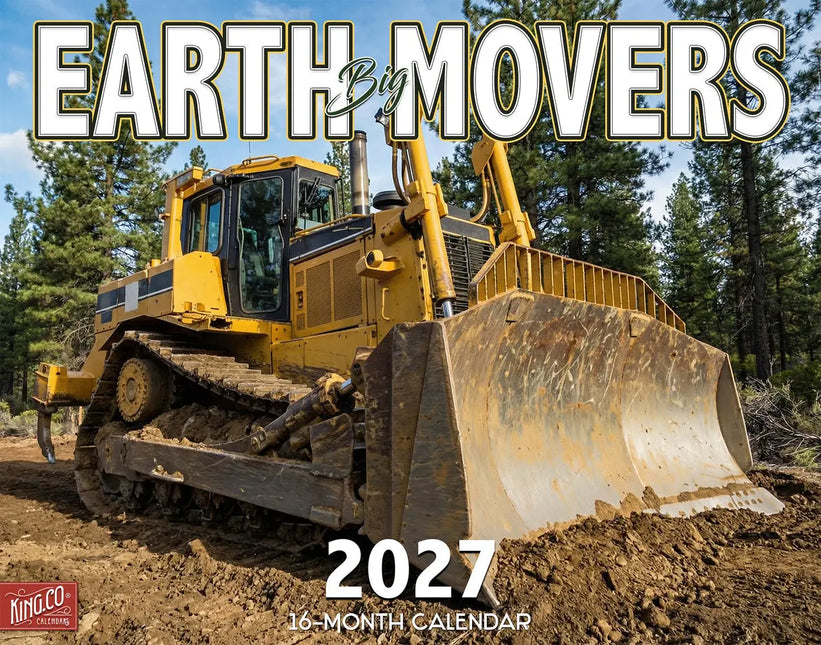 KingCompany Grondverzetmachines Kalender 2027