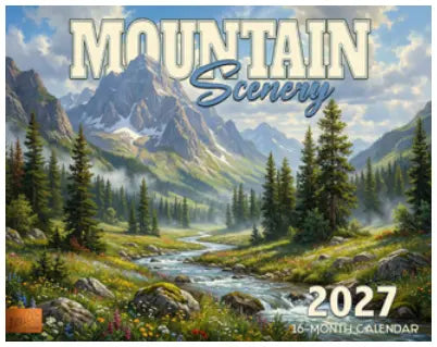 KingCompany Mountains Scenic Kalender 2027