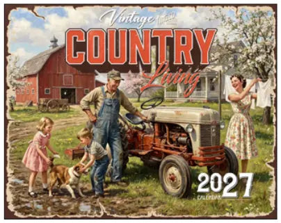 KingCompany Vintage Country Living Kalender 2027