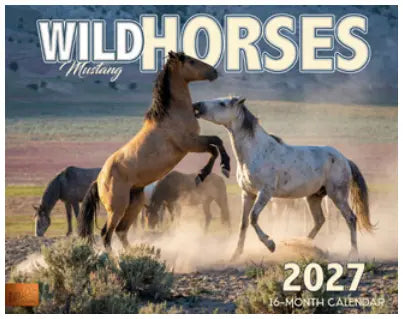 KingCompany Wilde Paarden Kalender 2027