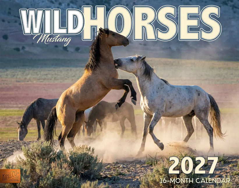 KingCompany Wilde Paarden Kalender 2027