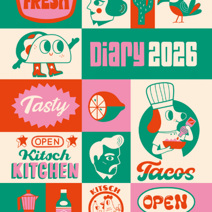 Kitch Kitchen Kitch Kitchen A5 Agenda 2026 Taco