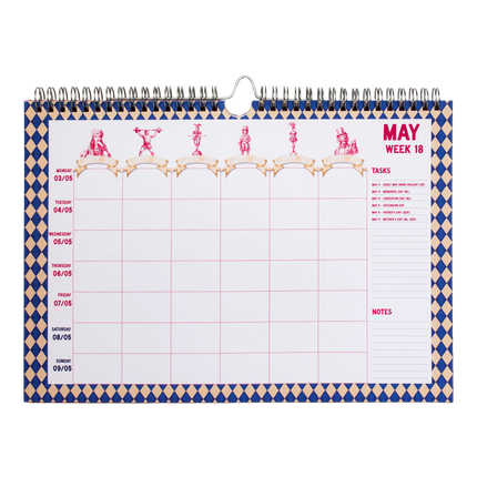 Kitsch Kitchen Kitch Kitchen Family Planner 2027 Circus