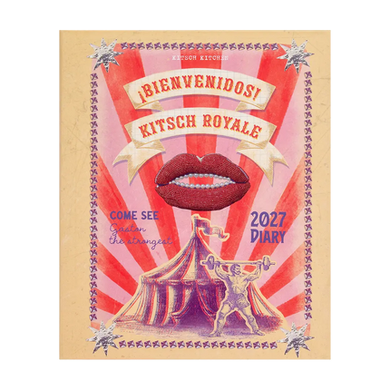 Kitsch Kitchen Kitch Kitchen Kitsch Royale A5 Agenda 2027 Circus