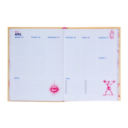 Kitsch Kitchen Kitch Kitchen Kitsch Royale A5 Agenda 2027 Eye